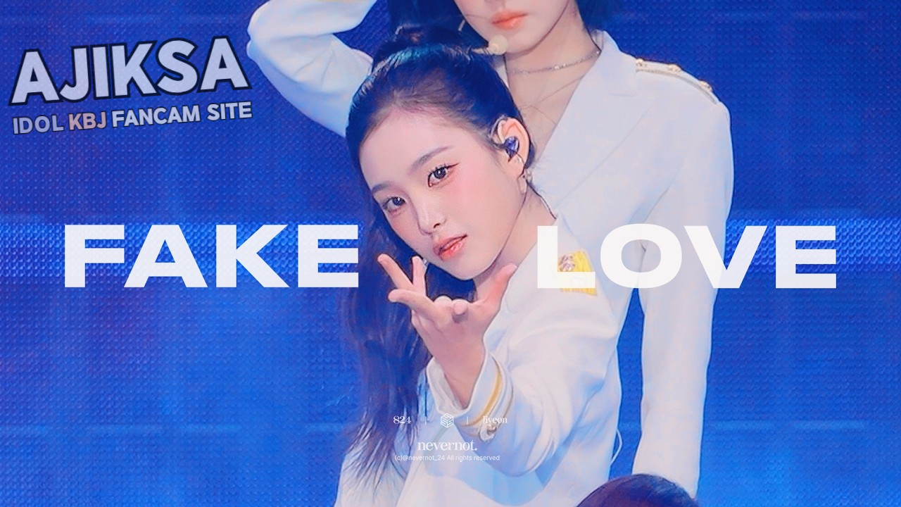 [4K] 260215 한터뮤직어워즈 2025 트리플에스 tripleS 지연 JiYeon FAKE LOVE (BTS Cover) 직캠 fancam