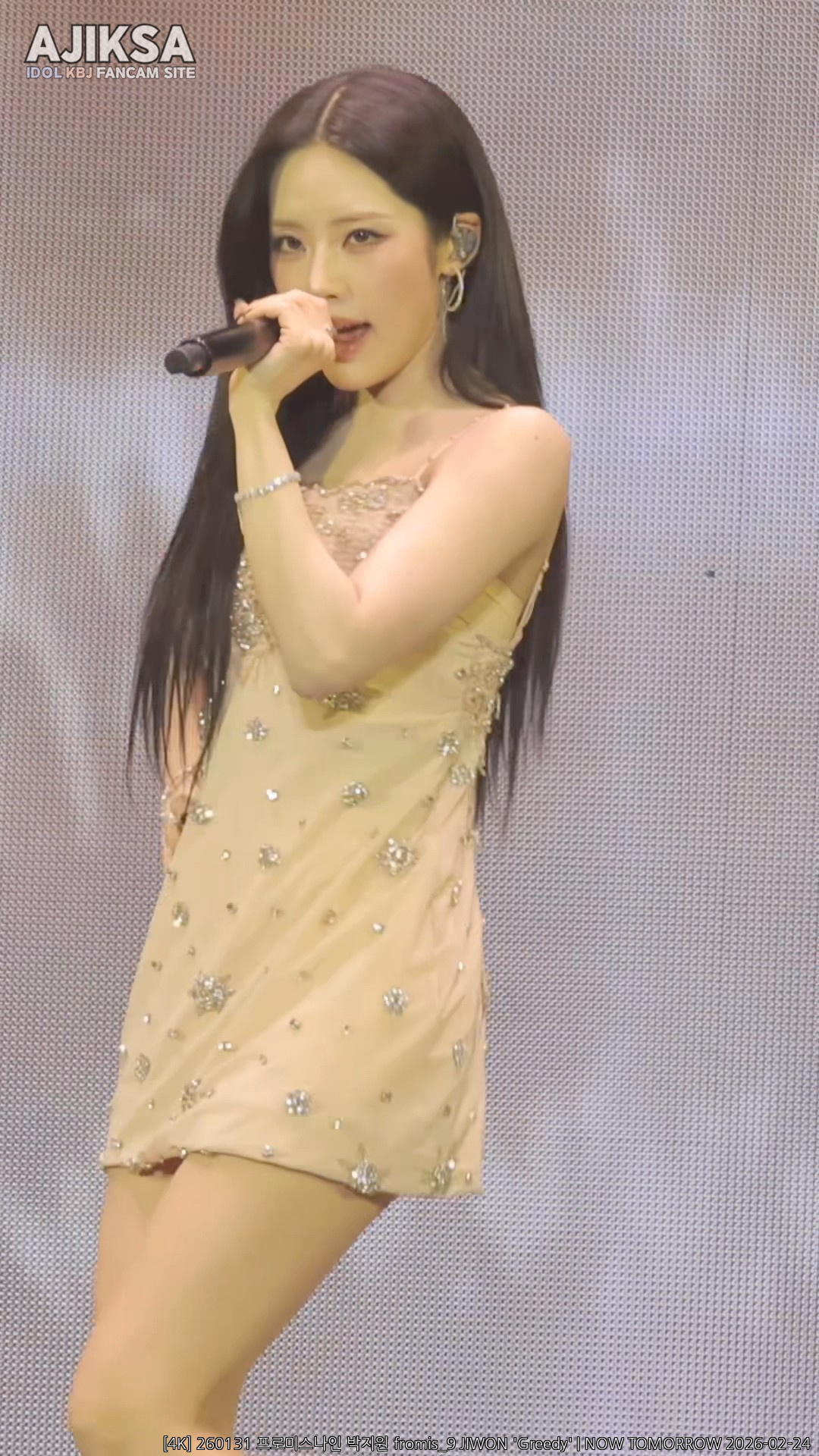 [4K] 260131 프로미스나인 박지원 fromis_9 JIWON 'Greedy' | NOW TOMORROW