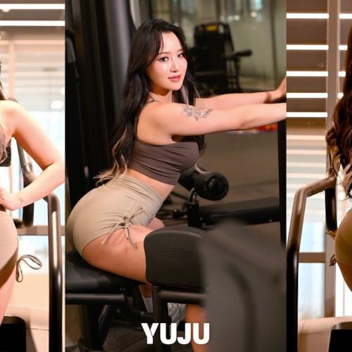 [4K] Fitness model "YUJU(유주)" vertical fancam @MAXQ(맥스큐) April issue photo shoot site