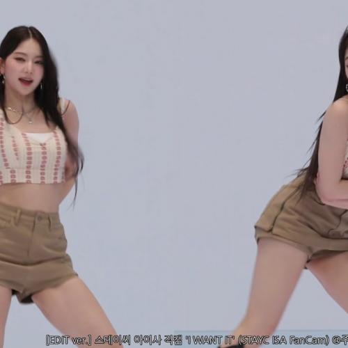 [EDIT ver.] 스테이씨 아이사 직캠 'I WANT IT' (STAYC ISA FanCam) @주간아이돌 EP.704