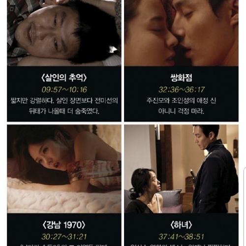 ㅎㅂ) MAXIM이 선정한 한국영화 ㅅㅅ 50선