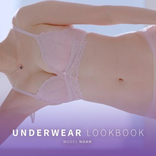 (4K+세로)이제 봄이 올테니까!🌸모델노아(noah)언더웨어룩북/리뷰(lookbook)