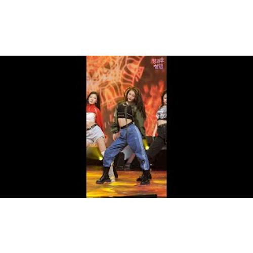 1학기 중간고사 학년대항전 3학년 #오지은 리허설 직캠 l 211219 방송