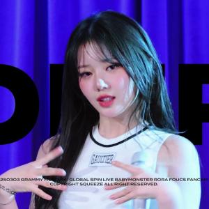 [4K] 250303 GRAMMY MUSEUM : GLOBAL SPIN LIVE 'DRIP' BABYMONSTER RORA 베이비몬스터 로라 직캠 FANCAM