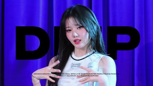 [4K] 250303 GRAMMY MUSEUM : GLOBAL SPIN LIVE 'DRIP' BABYMONSTER RORA 베이비몬스터 로라 직캠 FANCAM