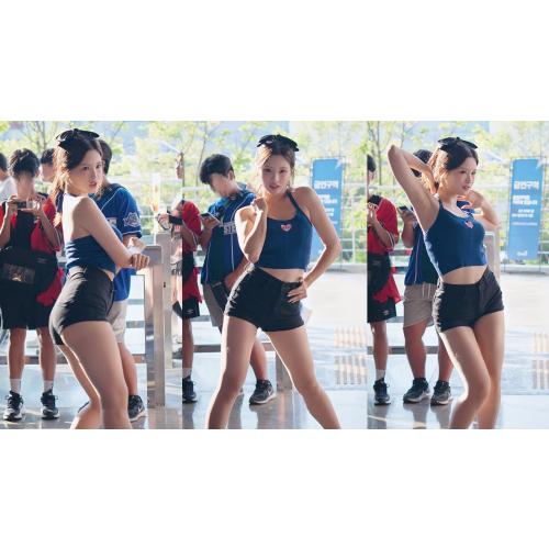 씨스타 So Cool 게릴라공연 김정원 치어리더 240824