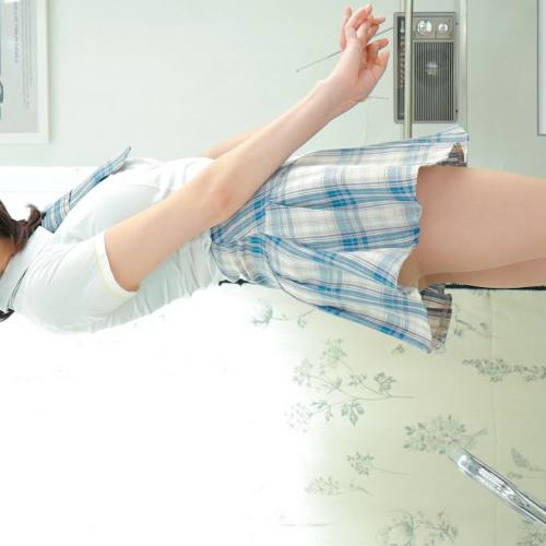 청순미 넘치는 교복 여신… 새하💙 | Plaid Skirt & White Top | Sae Ha