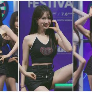 [8K] 250706 우아 나나 WOOAH NANA - POM POM POM + Rollercoaster + BLUSH 직캠 @2025 K-DARTS FESTIVAL