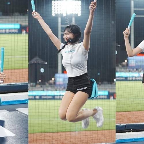 권희동 응원가 감서윤 치어리더 Gam Seoyoon 240704