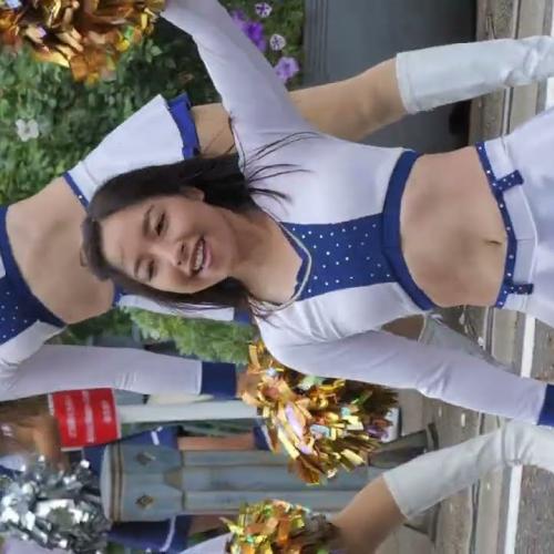 【縦動画】美人ぞろいのチアユニットっ！マグカル開放区チアダンスユニットLifeTy②　240623　＃チア　＃チアダンス　＃チアガール　＃ブルマ　＃チラ
