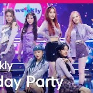 #위클리 직캠 4K 'Holiday Party' (Weeekly FanCam) | @MCOUNTDOWN_2021.8.12