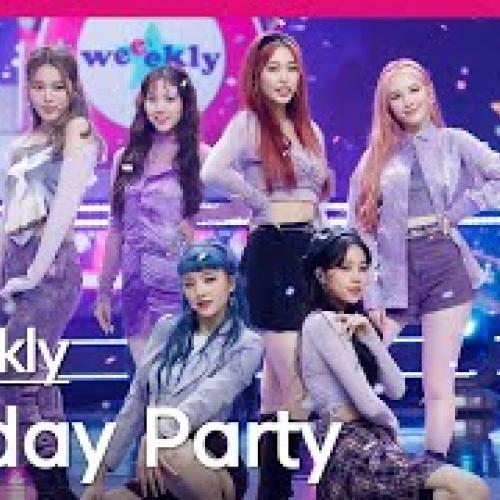#위클리 직캠 4K 'Holiday Party' (Weeekly FanCam) | @MCOUNTDOWN_2021.8.12