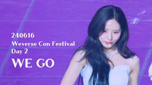 240616 2024 Weverse Con Festival | 프로미스나인(fromis_9) - WE GO | 박지원 focus 직캠 [4K60P]