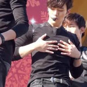 [하니뿐] 131123-24 2PM USJ Xmas Live_준호직캠_By Nuneogun