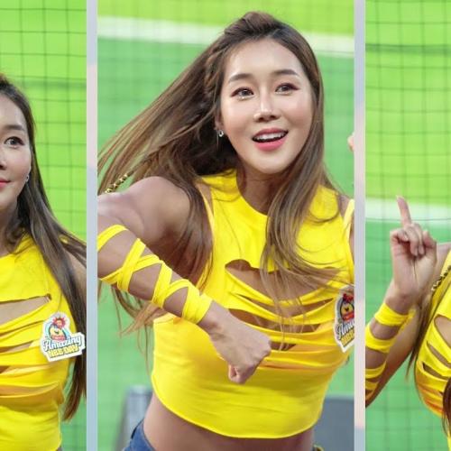 Wonderwoman같은 그녀! SSG랜더스의 배수현치어리더!! 아~나도 운동해야 하는데 ㅠ(SSG Landersfield Bae Soohyun)