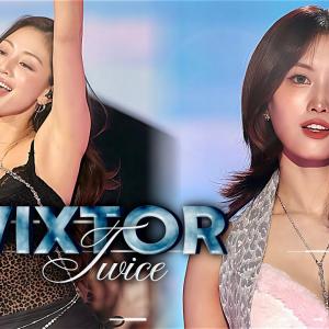 TWIXTOR CLIPS 4K TWICE "THIS IS FOR" & "STRATEGY" VICTORIA'S SECRET FASHION SHOW 2025