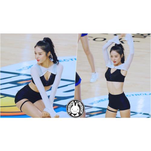 [4K] 191107 치어리더 신세희 직캠 'Snapping(작전타임 공연)'  Fancam @인천전자랜드 남자농구 인천삼산체육관 By 벤뎅이