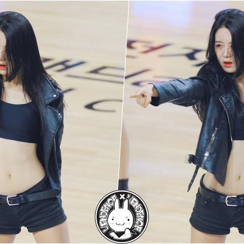 [4K] 191103 치어리더 신세희 직캠 '아디오스(작전타임 공연)'  Fancam @인천전자랜드 남자농구 인천산삼체육관 By 벤뎅이