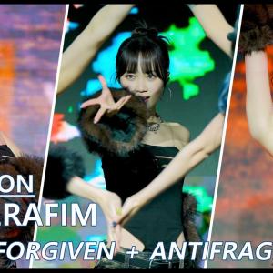 [4K] 251030 LE SSERAFIM 김채원 - UNFORGIVEN + ANTIFRAGILE | GeForce Gamer Festival 르세라핌