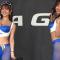 2024 SUPER GT Rd.4 FUJI RQ3 #19 霧島聖子 名取くるみ 浜嶋りな 南真琴 WedsSport Racing Gals GAZOO レースクイーンステージ 4K