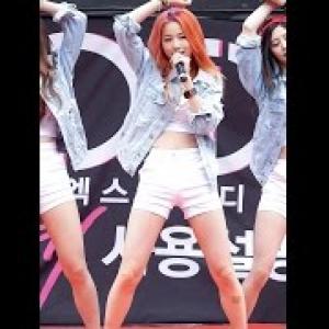 [150412] EXID (솔지) - 아예 Ah Yeah (아예 사용설명회@명동) 직캠