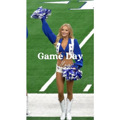 Vlog #2 is up!! Let me know what you think! 💖 #dallascowboyscheerleaders