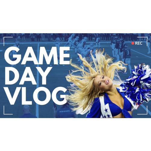 Game Day Vlog | Dallas  Cowboys Cheerleader | Eagles vs Cowboys