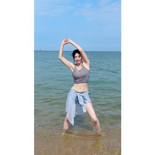 바다 오니까 참을 수가 없다..🌊🍹#sodapop #kpopdemonhunters #소다팝 #케데헌 #dance