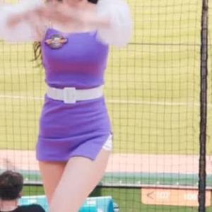 걸그룹 립버블의 전 멤버.. 현 치어리더 김해리