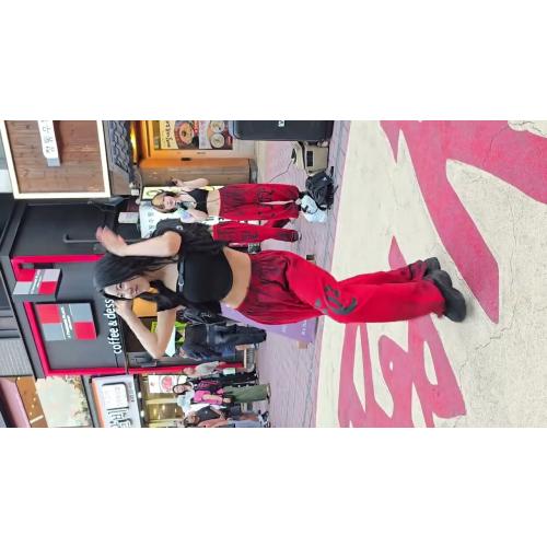 2025.07.27/홍대버스킹/댄스팀 온플릭 재인/Spicy