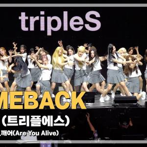 [LIVE] 트리플에스(tripleS) '깨어(Are You Alive)' LiveStage - 'ASSEMBLE25' 쇼케이스 [비하인드] #tripleS #깨어