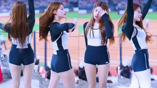 [8K] 촉촉한 이예빈 치어리더 직캠 Lee Yebin cheerleader KT위즈 250810