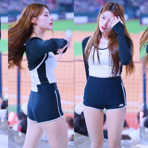[8K] 촉촉한 이예빈 치어리더 직캠 Lee Yebin cheerleader KT위즈 250810