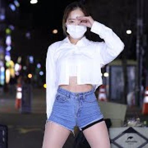 NMIXX - O.O | 댄스팀 유스 '예나' 직캠 @ 신촌 버스킹 | 220319 | 4K by -wA-