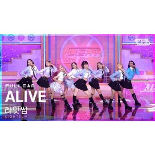 [안방1열 직캠4K] 라잇썸 'ALIVE' 풀캠 (LIGHTSUM Full Cam)│@SBS Inkigayo_2022.05.29.