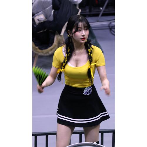 [4k] 23-24 1.10 현대건설배구단 이주은치어리더 박수 응원 직캠 #shorts #이주은 #배구 #치어리더 #공연 #영상 #직캠