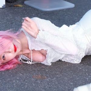 220716 서영 SeoYoung 클락 Clock '스왈라' 4K 60P 직캠 @신촌 버스킹 by DaftTaengk