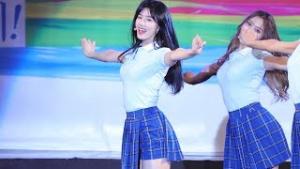 170917 프리스틴 (PRISTIN) 'WEE WOO' 시연 4K 직캠 @안양 시민 축제