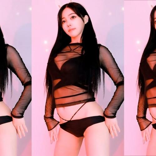 AfreecaTV stream 아리샤 (feel0100) - Black Bikini | Samsara