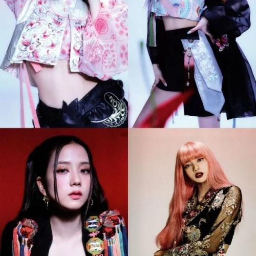 Lukewarm take: No one's touching BP's HYLT hanboks and Red Velvet's Feel my rhythm outfits