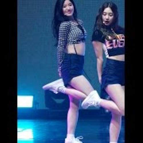 170322 데뷔 쇼케이스 - 프리스틴 Pristin 시연 ( Wee Woo )