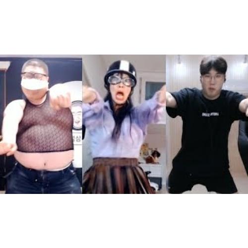 비제이들 챌린지 오토바이댄스(feat.랄랄 임다)