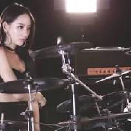 NUX 모델 아연의 전자드럼 DM4 연주