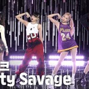 블랙핑크 'Pretty Savage' 풀캠 (BLACKPINK Full Cam)│@SBS Inkigayo_2020.10.11.