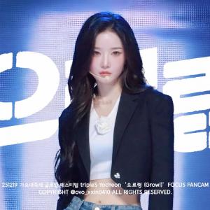 251219 tripleS 트리플에스 YooYeon 김유연 KBS가요대축제 Cover-‘으르렁 (Growl)’ 직캠 Focus Fancam [4K]