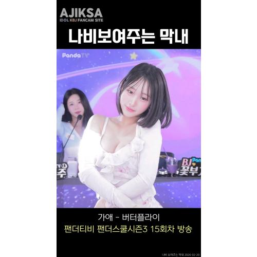 나비 보여주는 막내