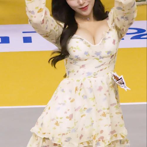 [4k] 24-25 kb손해보험배구단 金渡娥 김도아치어리더 balloon in love 1 공연영상직캠