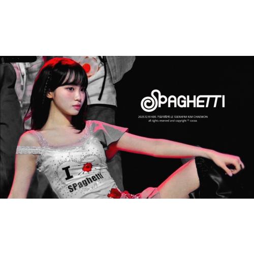 251219 'INTRO+SPAGHETTI' 르세라핌 김채원 직캠 LE SSERAFIM KIM CHAEWON FANCAM | 2025 KBS 가요대축제 글로벌 페스티벌