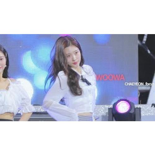 190819 DIA(다이아) WOOWA 정채연Chaeyeon 4k 직캠Fancam / 평택 락페스티벌