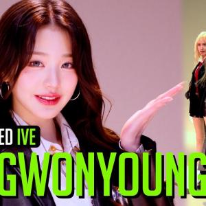 [UNFILTERED CAM] IVE JANGWONYOUNG(장원영) 'REBEL HEART' 4K | STUDIO CHOOM